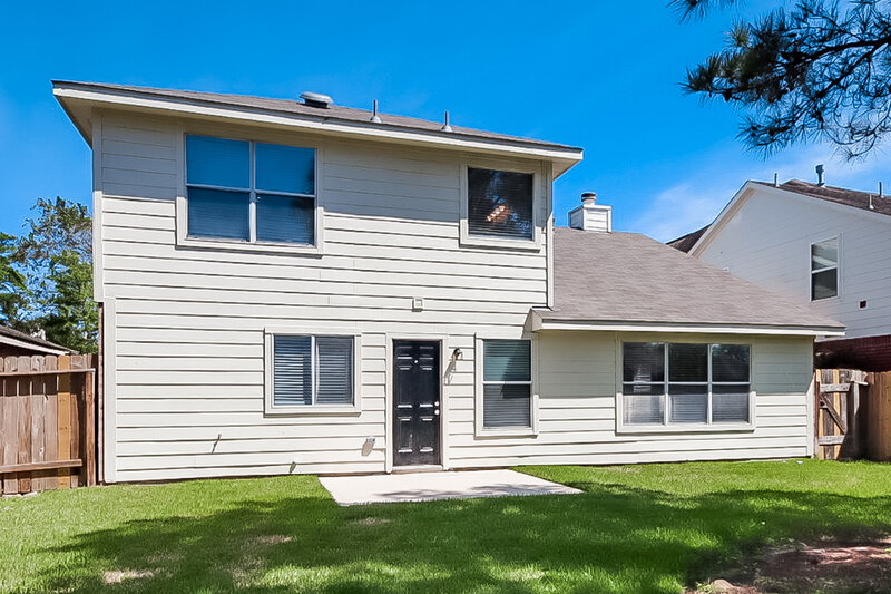 1,960/Mo, 3410 Falcon Trail Ct Spring, TX 77373 Rear View