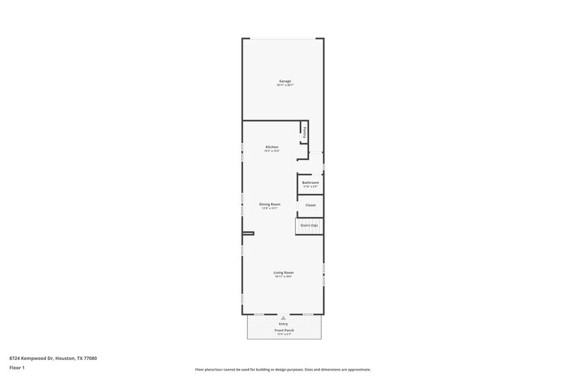 2,180/Mo, 8724 Kempwood Dr Houston, TX 77080 Floor Plan View