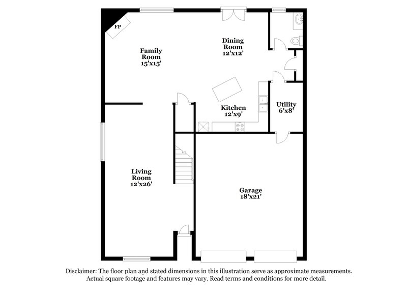 2,640/Mo, 13511 Venice Villa Ln Sugar Land, TX 77498 Floor Plan View
