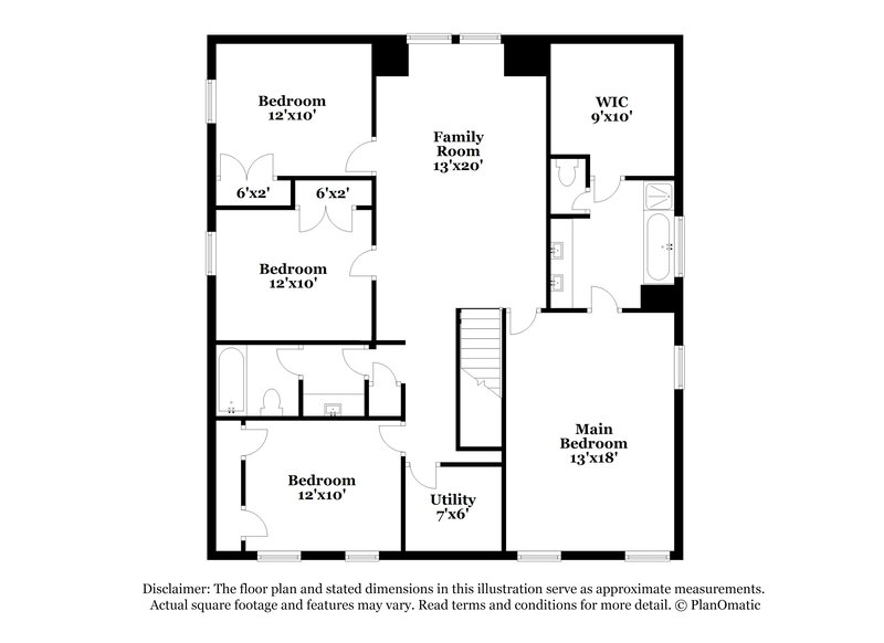 2,265/Mo, 823 Lovebug Ln Conroe, TX 77301 Floor Plan View