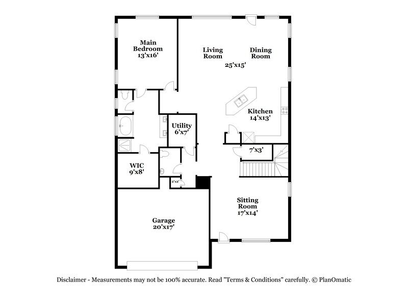 2,360/Mo, 12923 Pentland Downs St Houston, TX 77044 Floor Plan View