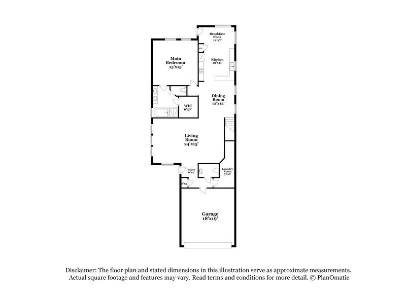 2,165/Mo, 5210 Gulf Stream Ln Bacliff, TX 77518 Floor Plan View