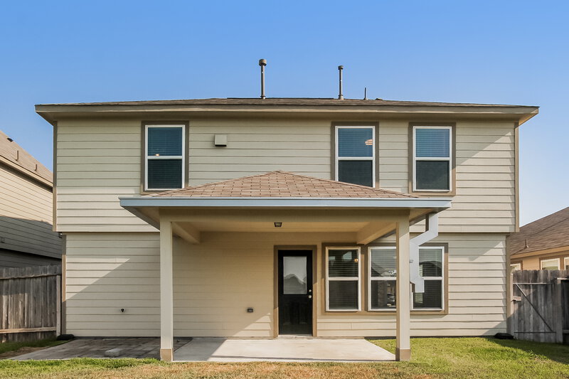 2,460/Mo, 9962 Chimney Swift Ln Conroe, TX 77385 Rear View