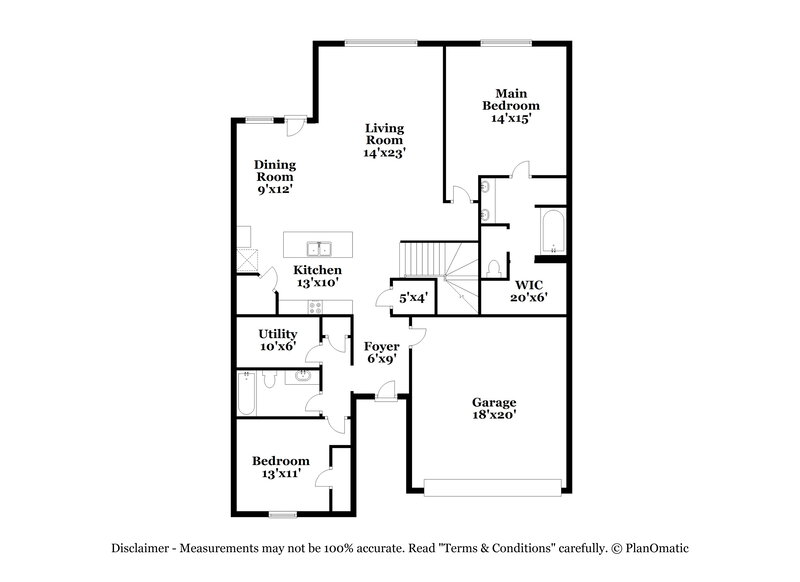 2,310/Mo, 23426 Harrow Field Ln Spring, TX 77373 Floor Plan View