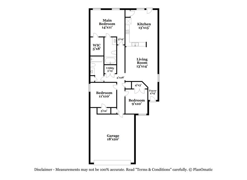 1,665/Mo, 22831 Twisting Pine Dr Spring, TX 77373 Floor Plan View