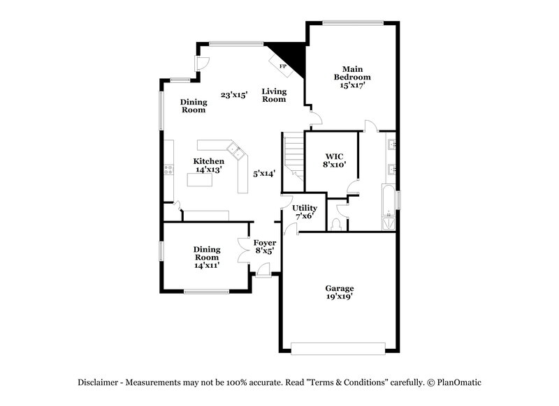 2,250/Mo, 2407 Lexington Park Dr Spring, TX 77373 Floor Plan View 2