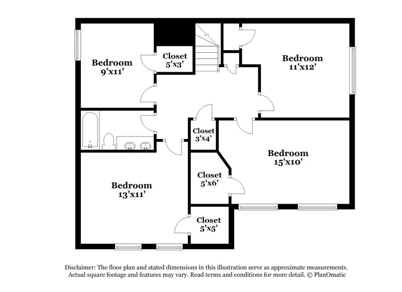 2,605/Mo, 2730 Woodspring Forest Dr Kingwood, TX 77345 Floor Plan View