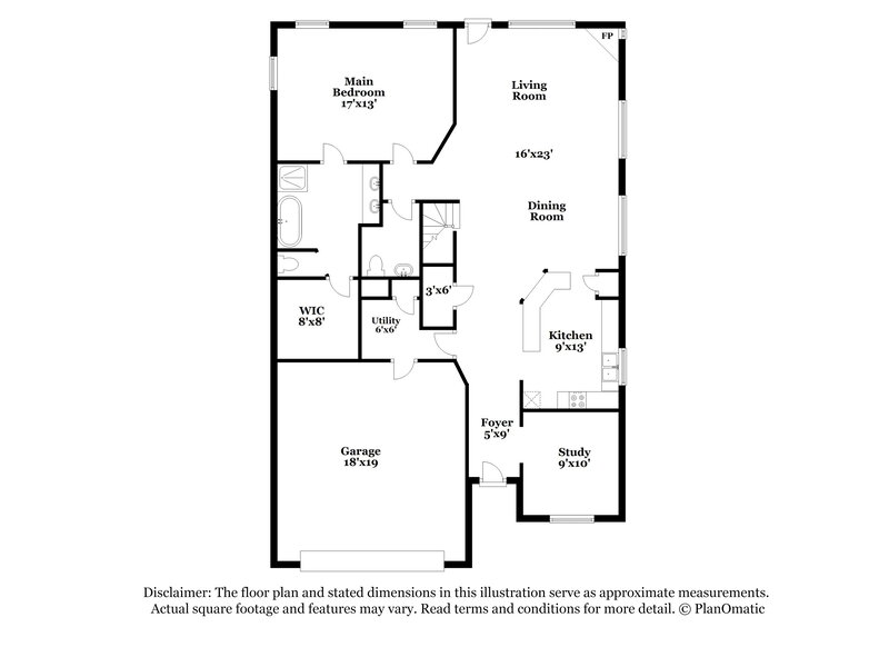 2,605/Mo, 2730 Woodspring Forest Dr Kingwood, TX 77345 Floor Plan View 2