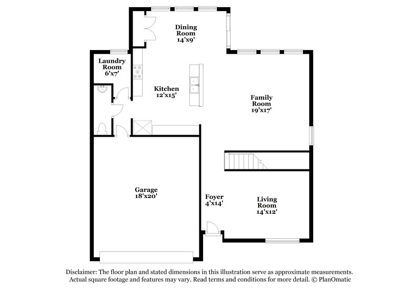 2,250/Mo, 21118 Bridgemeadows Ln Katy, TX 77449 Floorplan View