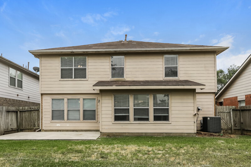 2,295/Mo, 21118 Bridgemeadows Ln Katy, TX 77449 Rear View