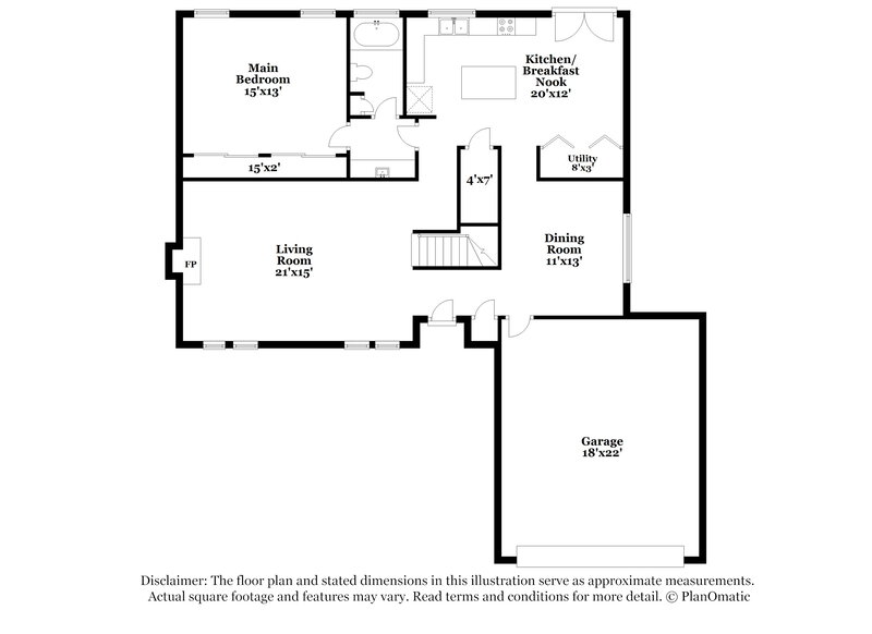 2,315/Mo, 25402 Avery Hill Ln Spring, TX 77373 Floor Plan View