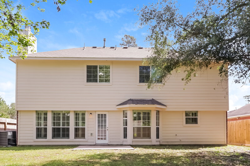 2,410/Mo, 26011 Bearborough Dr Spring, TX 77386 Rear View