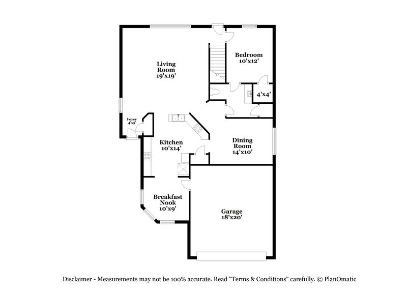 2,450/Mo, 4822 Fair Oak Dale Ln Humble, TX 77346 Floor Plan View