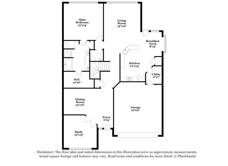 2,250/Mo, 2509 Jules Anna Ln Conroe, TX 77304 Floor Plan View