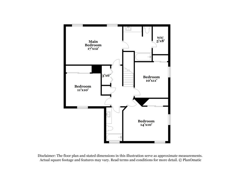 2,800/Mo, 10810 Orchard Springs Dr Houston, TX 77067 Floor Plan View 2