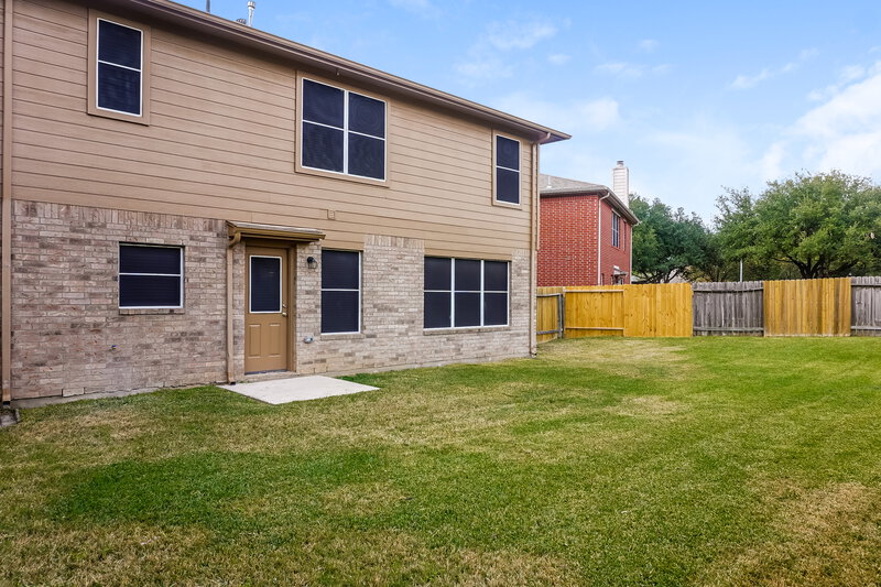 2,260/Mo, 4826 Dark Canyon Ct Katy, TX 77449 Rear View