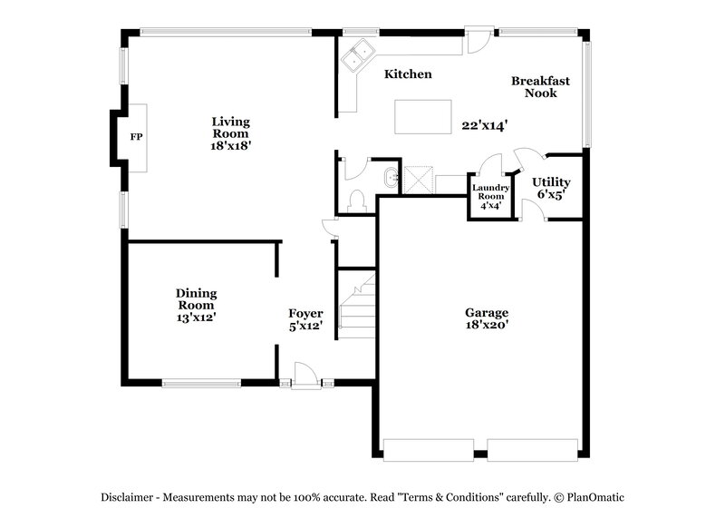2,700/Mo, 13311 Yaupon Holly Ln Houston, TX 77044 Floor Plan View