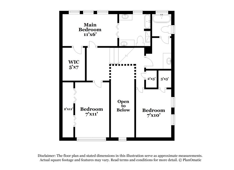 2,645/Mo, 14111 Swallowfield Dr Houston, TX 77077 Floorplan View 2