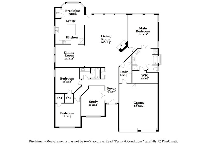 2,495/Mo, 5131 Candlewood Dr League City, TX 77573 Floor Plan View