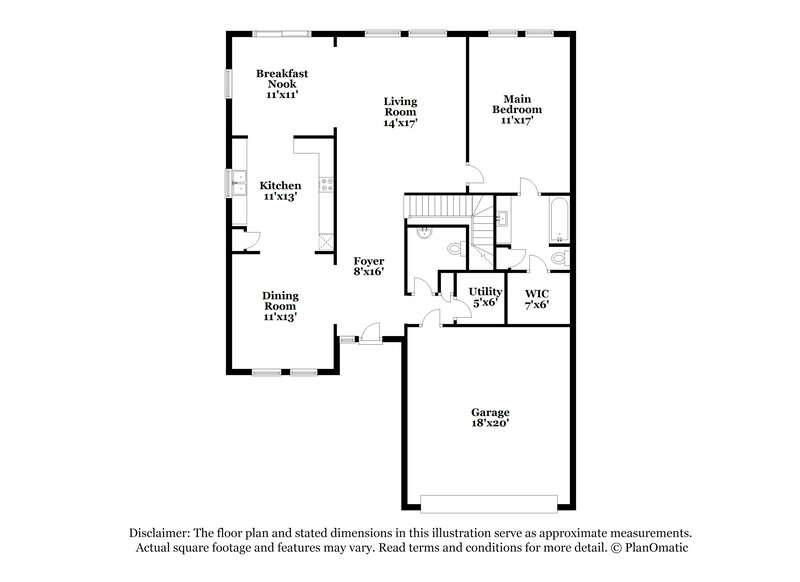 2,225/Mo, 974 Oak Falls Dr Willis, TX 77378 Floorplan View