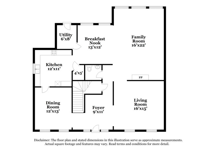 2,305/Mo, 16403 Crossfield Dr Houston, TX 77095 Floor Plan View