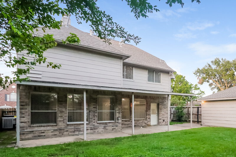 2,305/Mo, 16403 Crossfield Dr Houston, TX 77095 Rear View