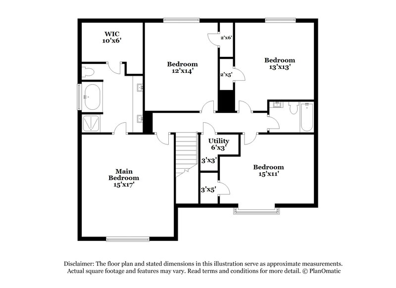 3,150/Mo, 7014 Hayden Dr Magnolia, TX 77354 Floor Plan View 2