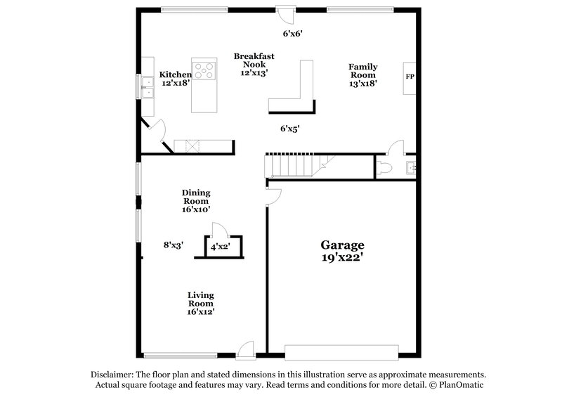 3,530/Mo, 2102 Hawks Rd Missouri City, TX 77489 Floor Plan View