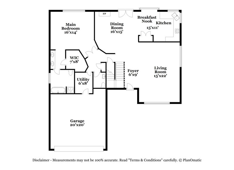 2,305/Mo, 6806 Norvara Trl Spring, TX 77379 Floor Plan View