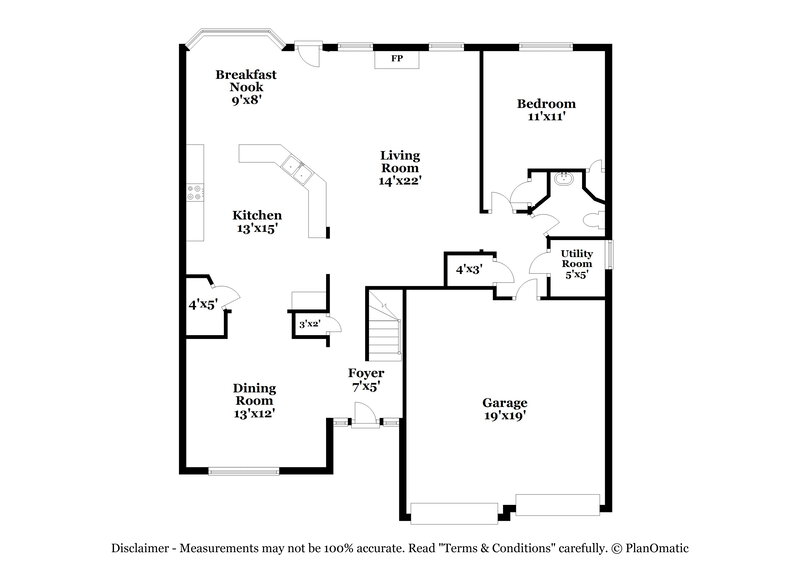 2,525/Mo, 11003 Sentry Ct Houston, TX 77065 Floor Plan View