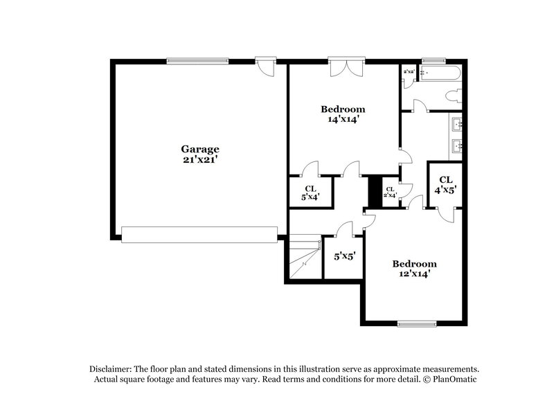 2,260/Mo, 1926 Topside Ct Crosby, TX 77532 Floor Plan View