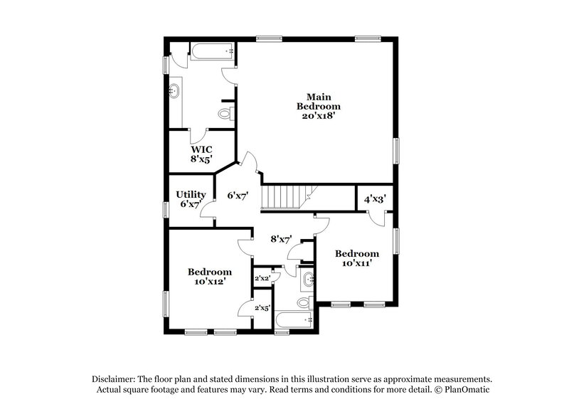 2,145/Mo, 6806 Oleander Grove Way Houston, TX 77049 Floor Plan View 2