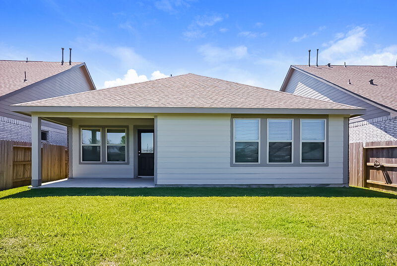 2,275/Mo, 24246 Palomino Sage Trl Katy, TX 77493 Rear View