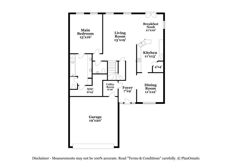2,590/Mo, 5419 Rio Sabinas St Rosharon, TX 77583 Floor Plan View