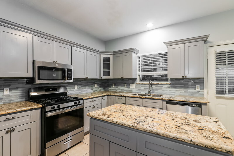 2,065/Mo, 20439 Westfield Estates Dr Katy, TX 77449 Kitchen View 2