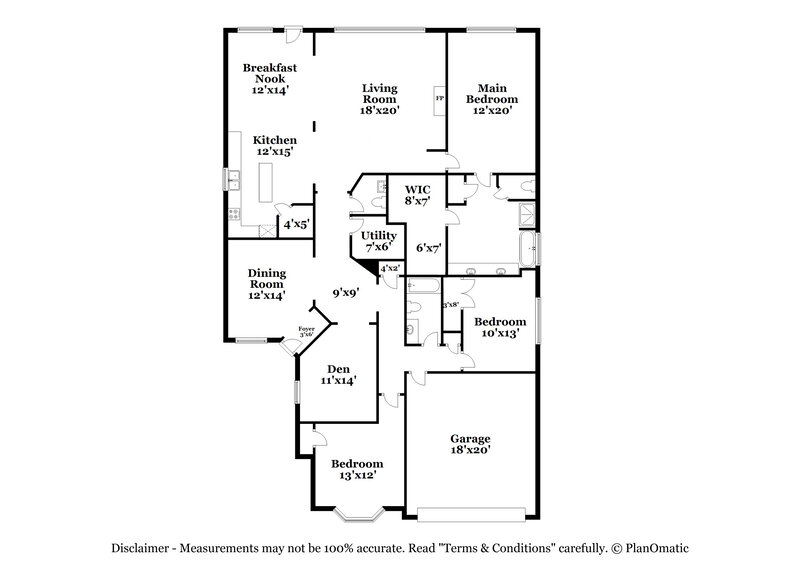 2,335/Mo, 14514 Red Mulberry Ln Houston, TX 77044 Floor Plan View