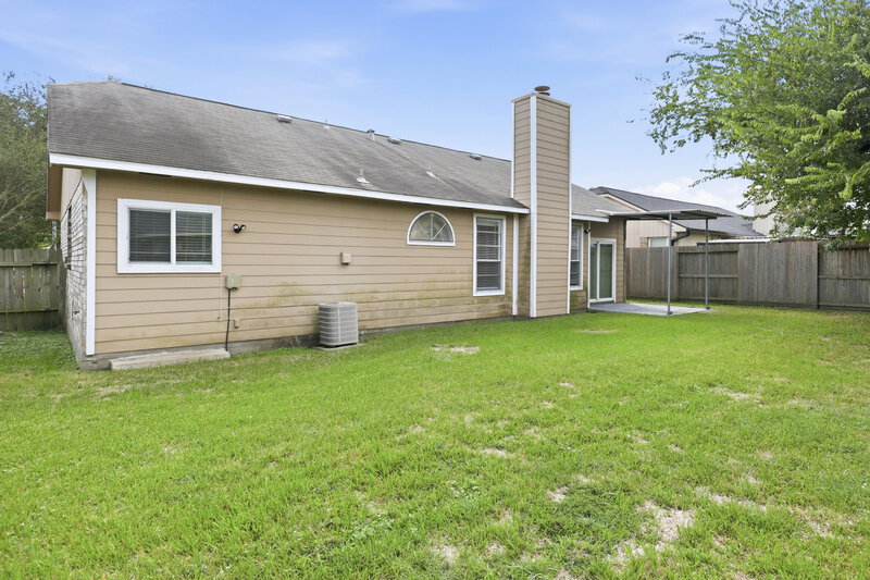 1,790/Mo, 3131 Ciderwood Dr Spring, TX 77373 Backyard View