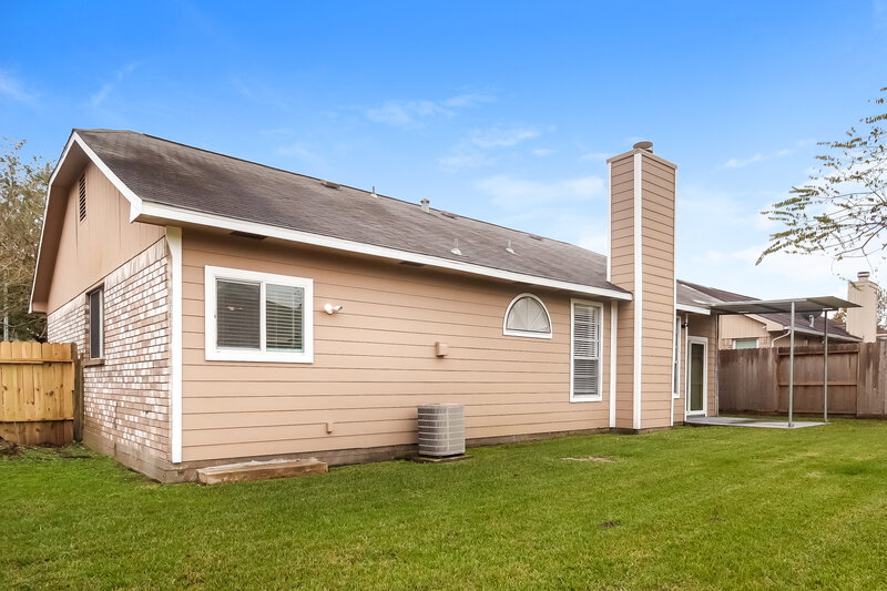 1,670/Mo, 3131 Ciderwood Dr Spring, TX 77373 Rear View