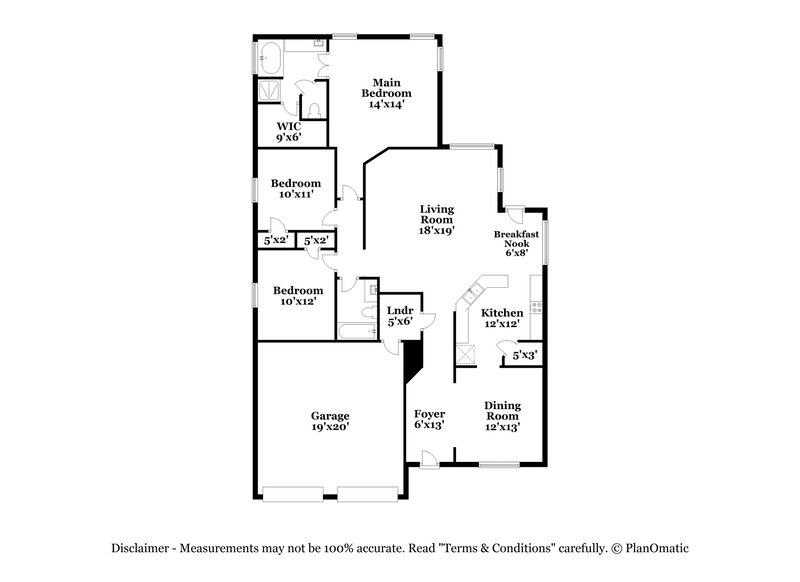 2,290/Mo, 12907 Pine Woods St Tomball, TX 77375 Floor Plan View