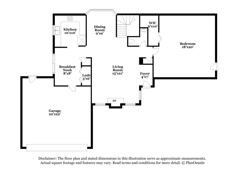 2,005/Mo, 12303 Hamsfield Ct Tomball, TX 77377 Floor Plan View