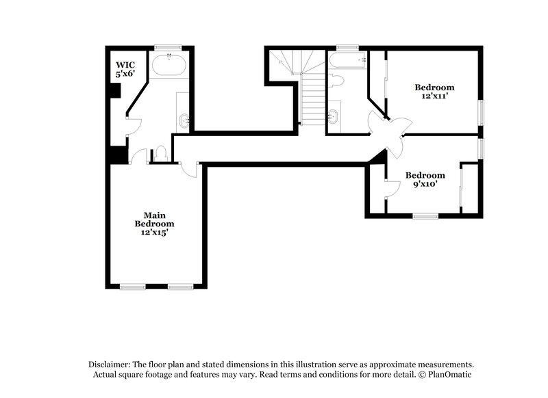 2,005/Mo, 12303 Hamsfield Ct Tomball, TX 77377 Floor Plan View 2