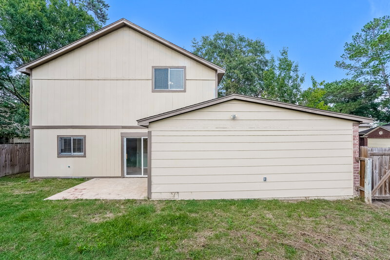 2,005/Mo, 12303 Hamsfield Ct Tomball, TX 77377 Rear View