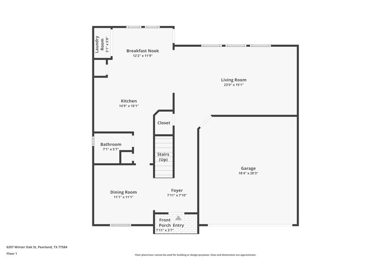 2,145/Mo, 6207 Winter Oak St Pearland, TX 77584 Floor Plan View