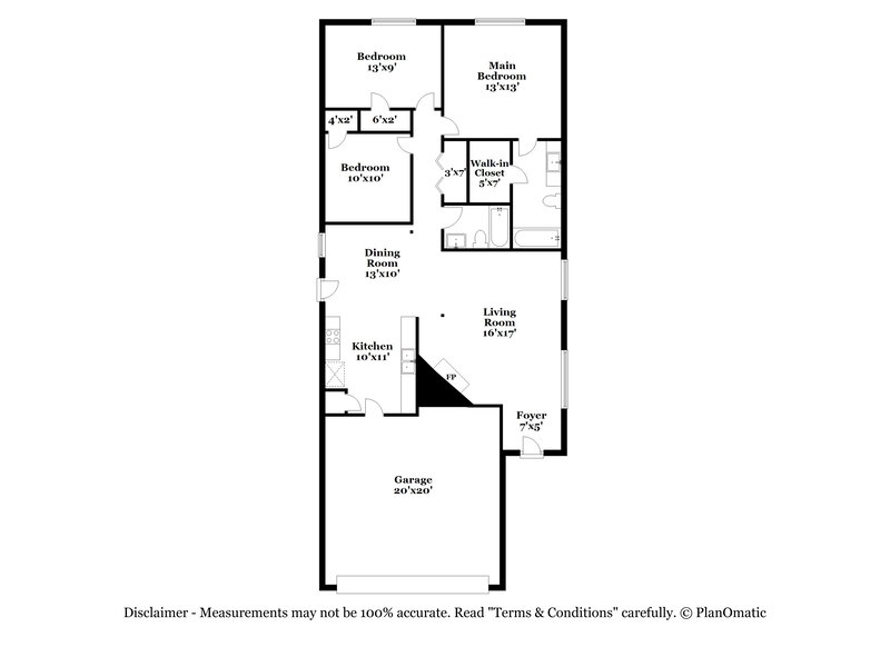 2,530/Mo, 6614 Windy River Ln Katy, TX 77449 Floor Plan View