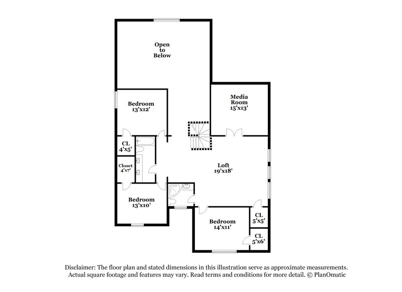 3,340/Mo, 24031 Augusta Falls Ln Spring, TX 77389 Floor Plan View