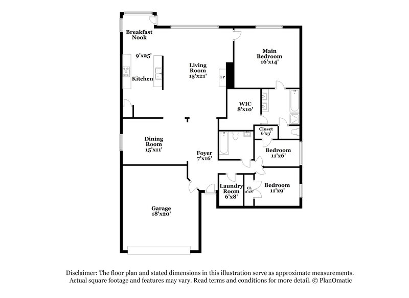 2,450/Mo, 28506 Carly Cove Ln Spring, TX 77386 Floor Plan View