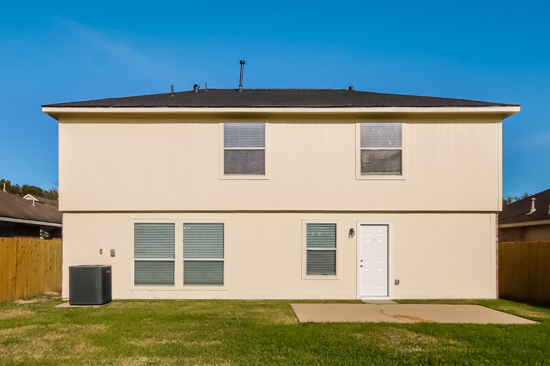 2,295/Mo, 29007 Fox Fountain Ln Spring, TX 77386 Rear View
