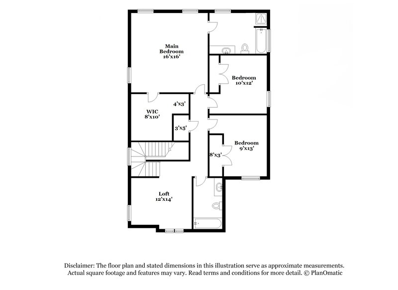2,150/Mo, 12011 Bach Orchard Trail Houston, TX 77038 Floor Plan View