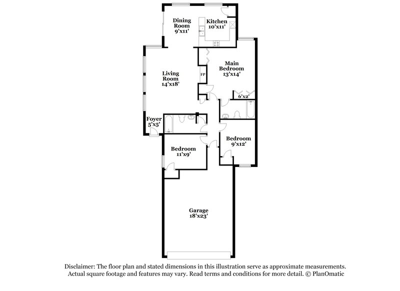 1,570/Mo, 11911 Greenglen Dr Houston, TX 77044 Floor Plan View