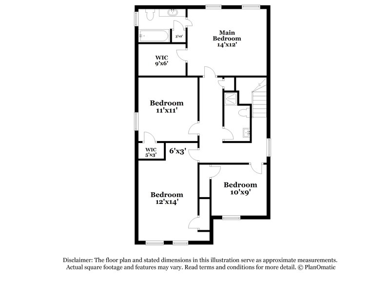 1,845/Mo, 4963 N Cancun Dr Houston, TX 77045 Floor Plan View 2